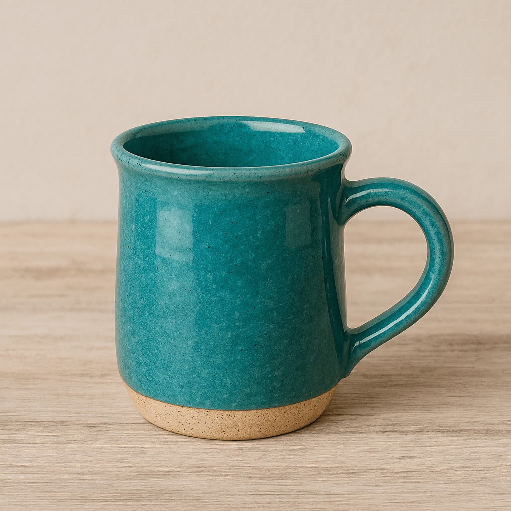 Taza Esmaltada Azul